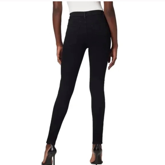 HUDSON Barbara High-Rise Super Skinny Jeans – Black – Size 27 - Picture 3 of 11